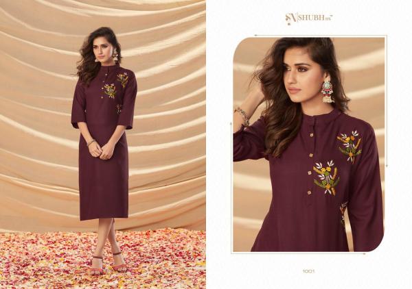 Subh-Amyra Designer Work Kurtis Collection